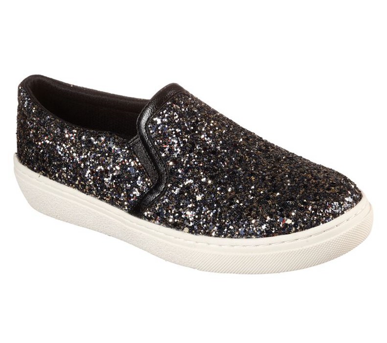 Skechers Dam Svarta Slip On - Goldie - Glitz & Bitz - Sverige (EYOQW-4092)